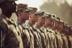 LINE UP WITH