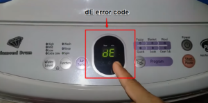 de error code samsung washer