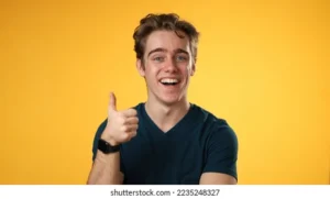 portrait confident young man 20s 260nw 2235248327