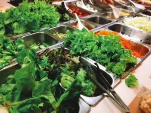 salad buffet vegetarian food image 32859528
